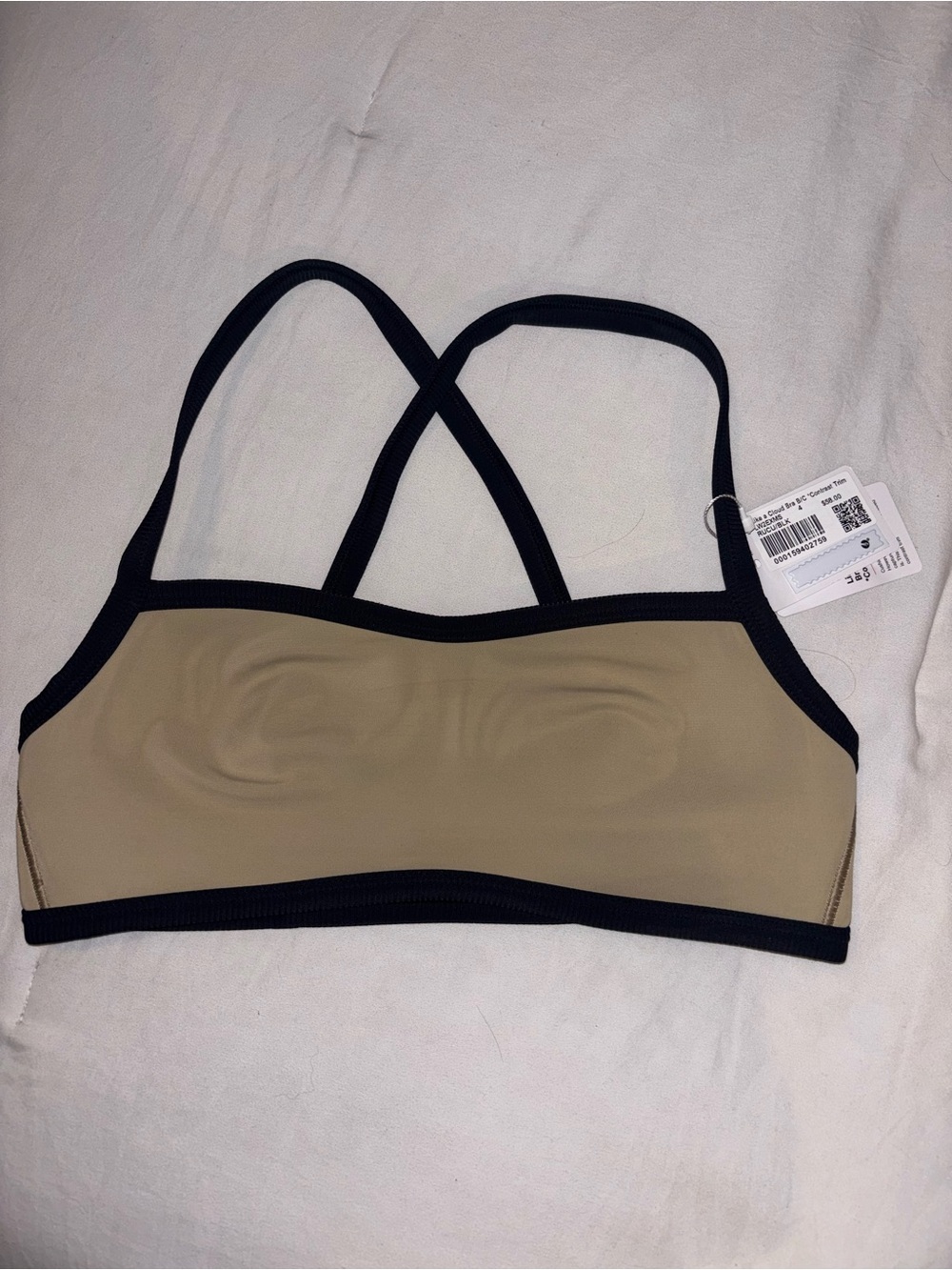 Lululemon Like a cCloud Sports Bra         limited edition Rumble Crumble/black